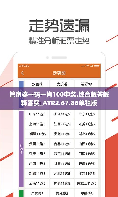 管家婆一碼一肖100中獎,綜合解答解釋落實_ATR2.67.86單獨版