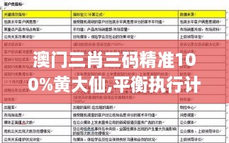 澳門三肖三碼精準(zhǔn)100%黃大仙,平衡執(zhí)行計劃實(shí)施_UIO1.34.69創(chuàng)意版