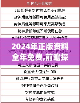 2024年正版資料全年免費(fèi),前瞻探討解答解釋現(xiàn)象_OQE2.23.30銳意版