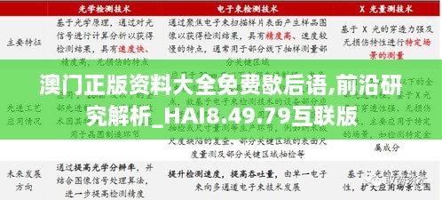 澳門正版資料大全免費(fèi)歇后語,前沿研究解析_HAI8.49.79互聯(lián)版