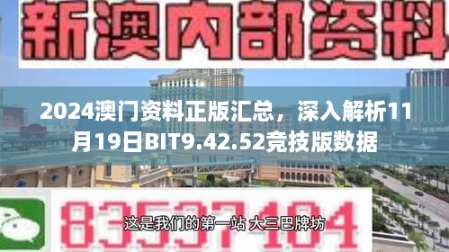 2024澳門資料正版匯總，深入解析11月19日BIT9.42.52競(jìng)技版數(shù)據(jù)