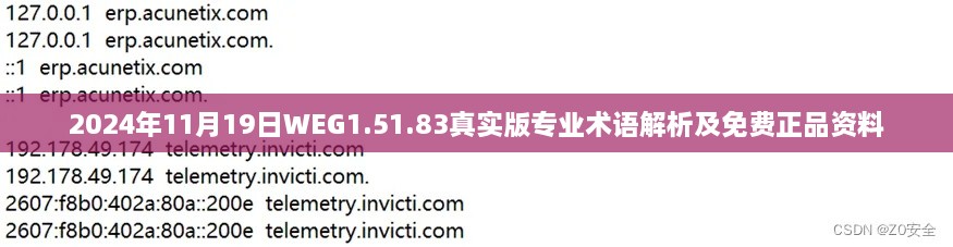 2024年11月19日WEG1.51.83真實版專業(yè)術(shù)語解析及免費正品資料