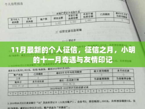 個(gè)人征信之月，小明的十一月友情印記與征信之旅