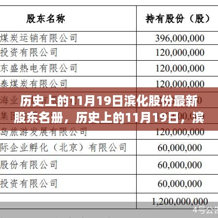 濱化股份揭秘，歷史上的股東名冊(cè)變遷與最新揭秘（日期，11月19日）