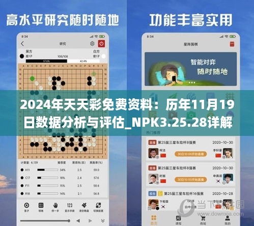 2024年天天彩免費(fèi)資料：歷年11月19日數(shù)據(jù)分析與評估_NPK3.25.28詳解版