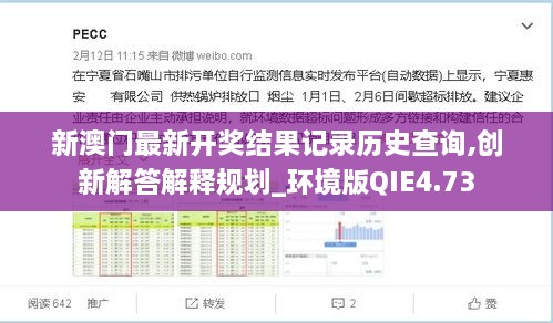 新澳門(mén)最新開(kāi)獎(jiǎng)結(jié)果記錄歷史查詢(xún),創(chuàng)新解答解釋規(guī)劃_環(huán)境版QIE4.73