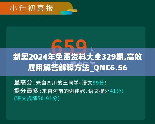 新奧2024年免費資料大全329期,高效應用解答解釋方法_QNC6.56