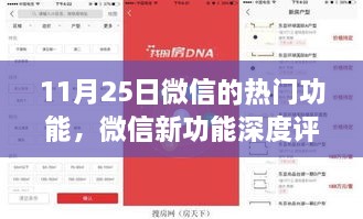 微信新功能深度評測，揭秘熱門功能優(yōu)劣與用戶體驗體驗報告（11月25日更新）