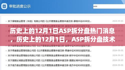 歷史上的12月1日，ASP拆分盤技術(shù)革新與市場熱議事件回顧