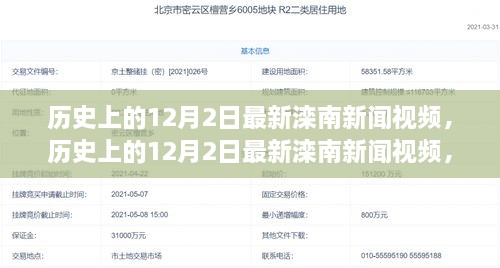 歷史上的12月2日灤南新聞視頻回顧，特性、體驗(yàn)與競品對比全面解讀