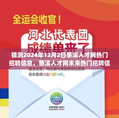 猜測(cè)2024年12月2日慈溪人才網(wǎng)熱門招聘信息，慈溪人才網(wǎng)未來(lái)熱門招聘信息預(yù)測(cè)，深度解析與用戶體驗(yàn)評(píng)測(cè)