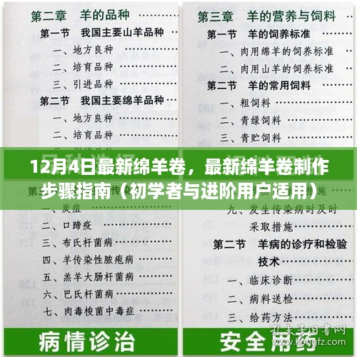 最新綿羊卷制作指南，從初學(xué)者到進(jìn)階用戶的步驟教程（12月4日更新）