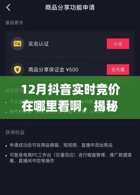 揭秘抖音實時競價新去處，小巷特色小店引領(lǐng)12月競拍新風(fēng)尚！