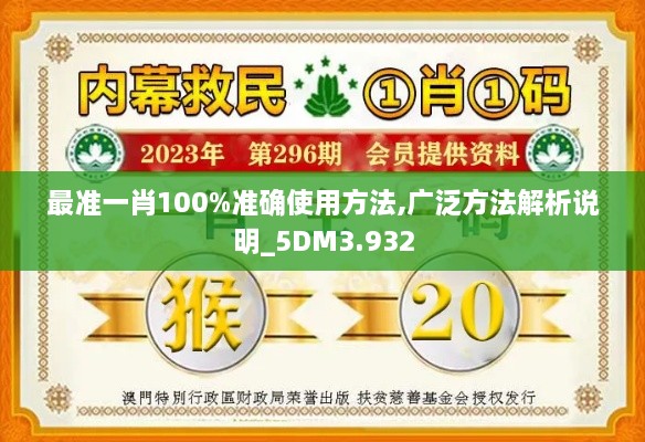 最準一肖100%準確使用方法,廣泛方法解析說明_5DM3.932