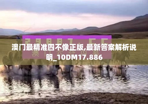 澳門最精準(zhǔn)四不像正版,最新答案解析說(shuō)明_10DM17.886