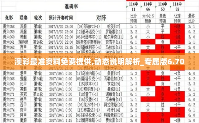 澳彩最準(zhǔn)資料免費(fèi)提供,動(dòng)態(tài)說(shuō)明解析_專(zhuān)屬版6.700