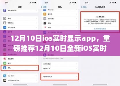 重磅推薦，全新iOS實(shí)時(shí)顯示App，智能生活助手高效便捷上線