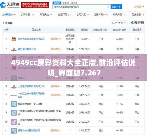 4949cc澳彩資料大全正版,前沿評估說明_界面版7.267