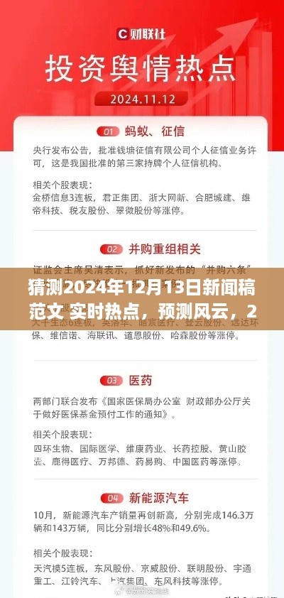 建議，風(fēng)云展望，預(yù)測即將到來的2024年12月13日新聞熱點實時報道。