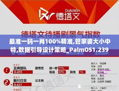 最準一碼一肖100%精準,管家婆大小中特,數(shù)據引導設計策略_PalmOS1.239