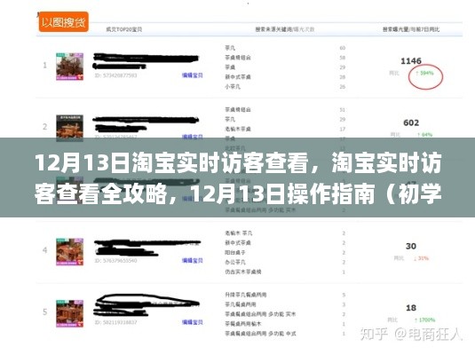 淘寶實時訪客查看全攻略，12月13日操作指南（適合初學(xué)者與進階用戶）