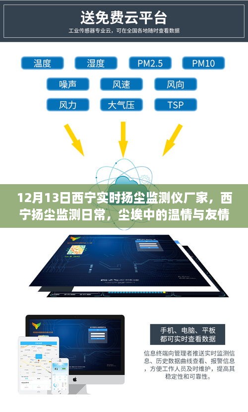 西寧揚塵監(jiān)測日常，溫情與友情的塵埃守護(hù)