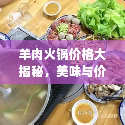 羊肉火鍋價(jià)格大揭秘，美味與價(jià)值完美融合！