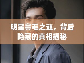 明星鼻毛之謎，背后隱藏的真相揭秘