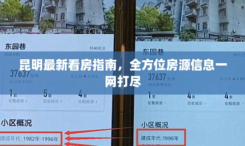 昆明最新看房指南，全方位房源信息一網打盡