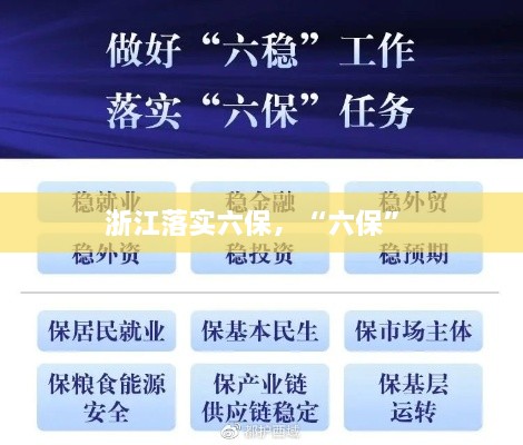 浙江落實(shí)六保，“六?！?