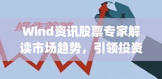 Wind資訊股票專家解讀市場趨勢，引領投資風向標