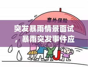 突發(fā)暴雨情景面試，暴雨突發(fā)事件應(yīng)急預(yù)案 