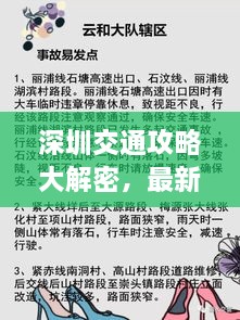 深圳交通攻略大解密，最新指南助你暢游無(wú)阻！