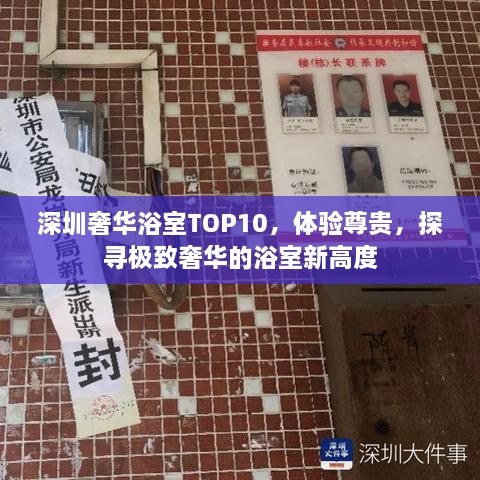 深圳奢華浴室TOP10，體驗(yàn)尊貴，探尋極致奢華的浴室新高度