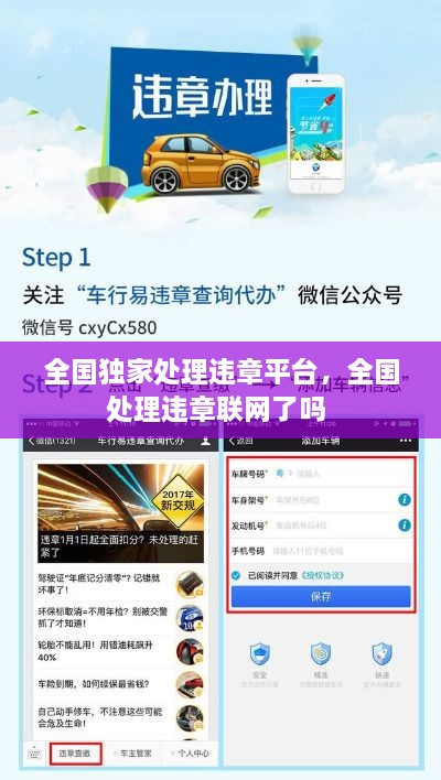全國(guó)獨(dú)家處理違章平臺(tái)，全國(guó)處理違章聯(lián)網(wǎng)了嗎 
