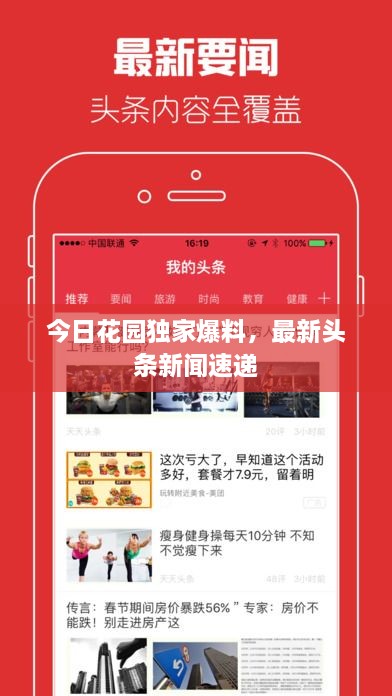 今日花園獨家爆料，最新頭條新聞速遞